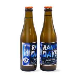 Rainy Days, Harvest Saison, houblons frais, houblon du Loir et Cher